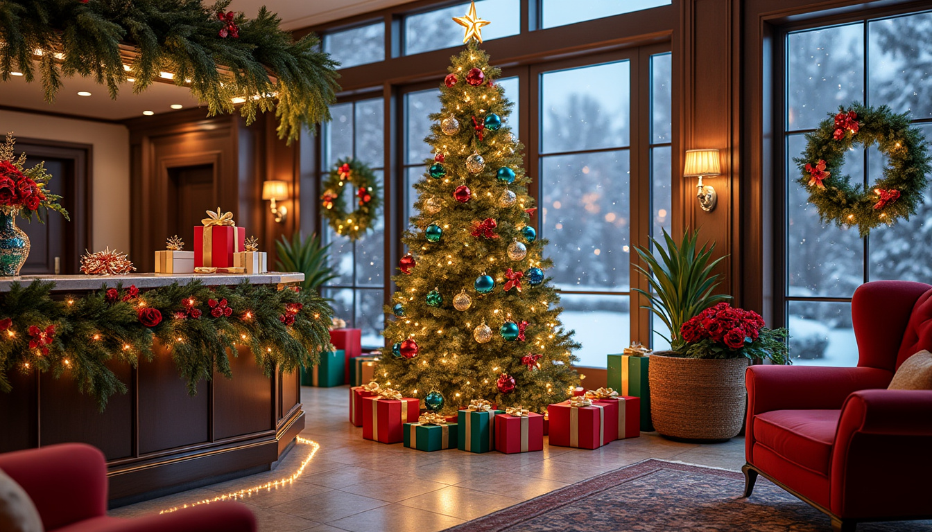 Décoration Noël hôtel : réussir l'accueil d'un séminaire d'entreprise