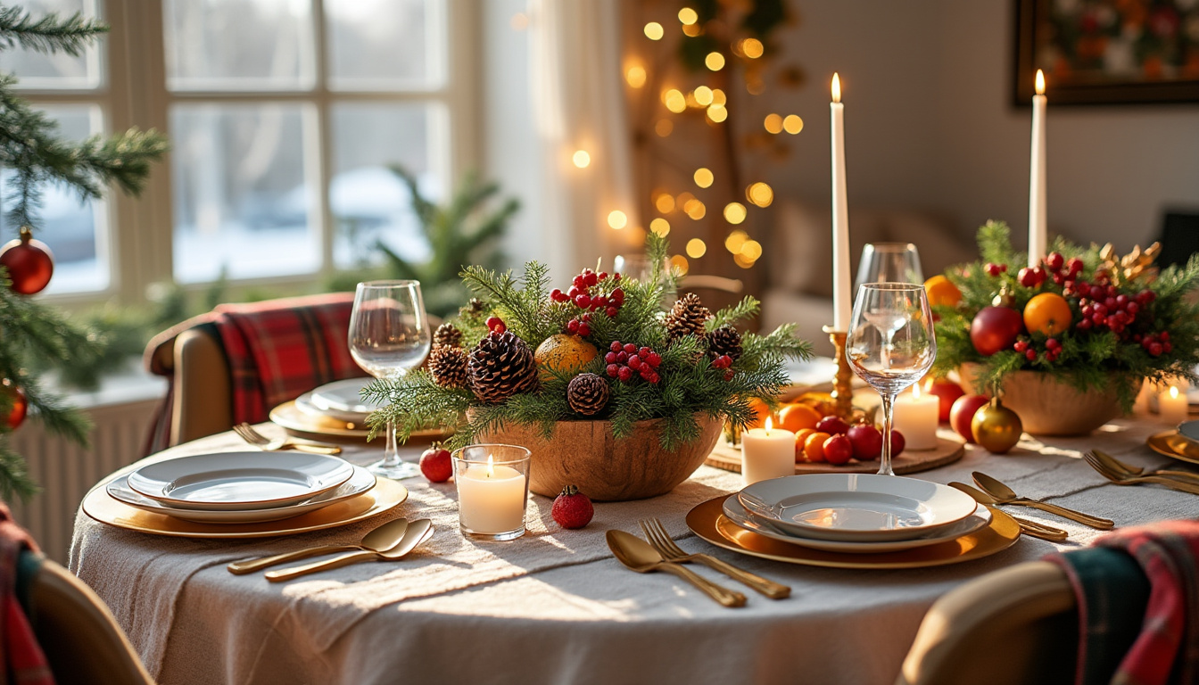 discover creative ideas for crafting stunning festive centerpieces that will elevate your holiday table. embrace the spirit of the season with unique designs, tips, and inspiration to make your gatherings truly memorable.