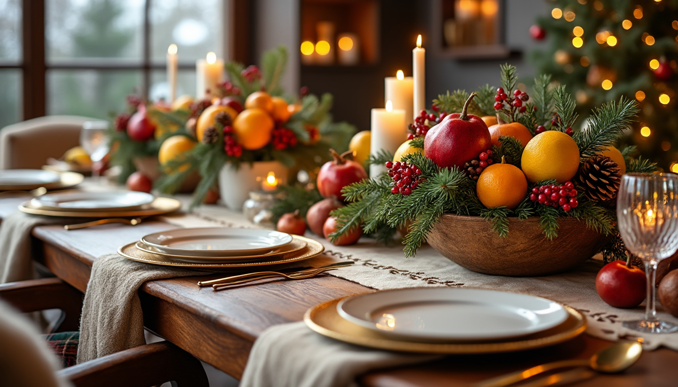discover creative ideas for crafting stunning festive centerpieces that will elevate your holiday table. from elegant arrangements to playful designs, find inspiration to impress your guests and celebrate the season in style.