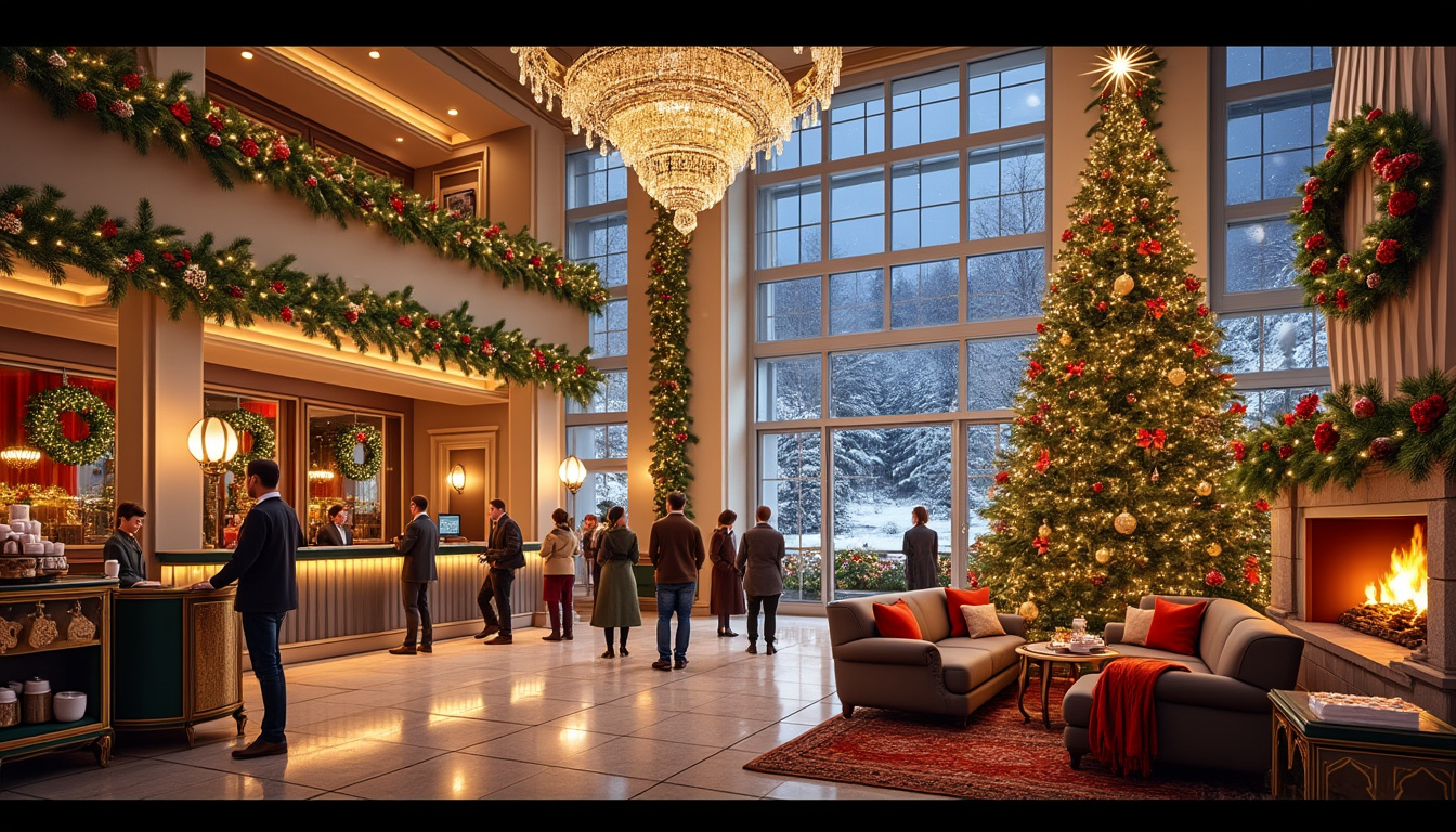 discover how to transform your hotel into a winter wonderland this christmas with enchanting decorations, cozy amenities, and festive events that create a warm and inviting atmosphere for guests.
