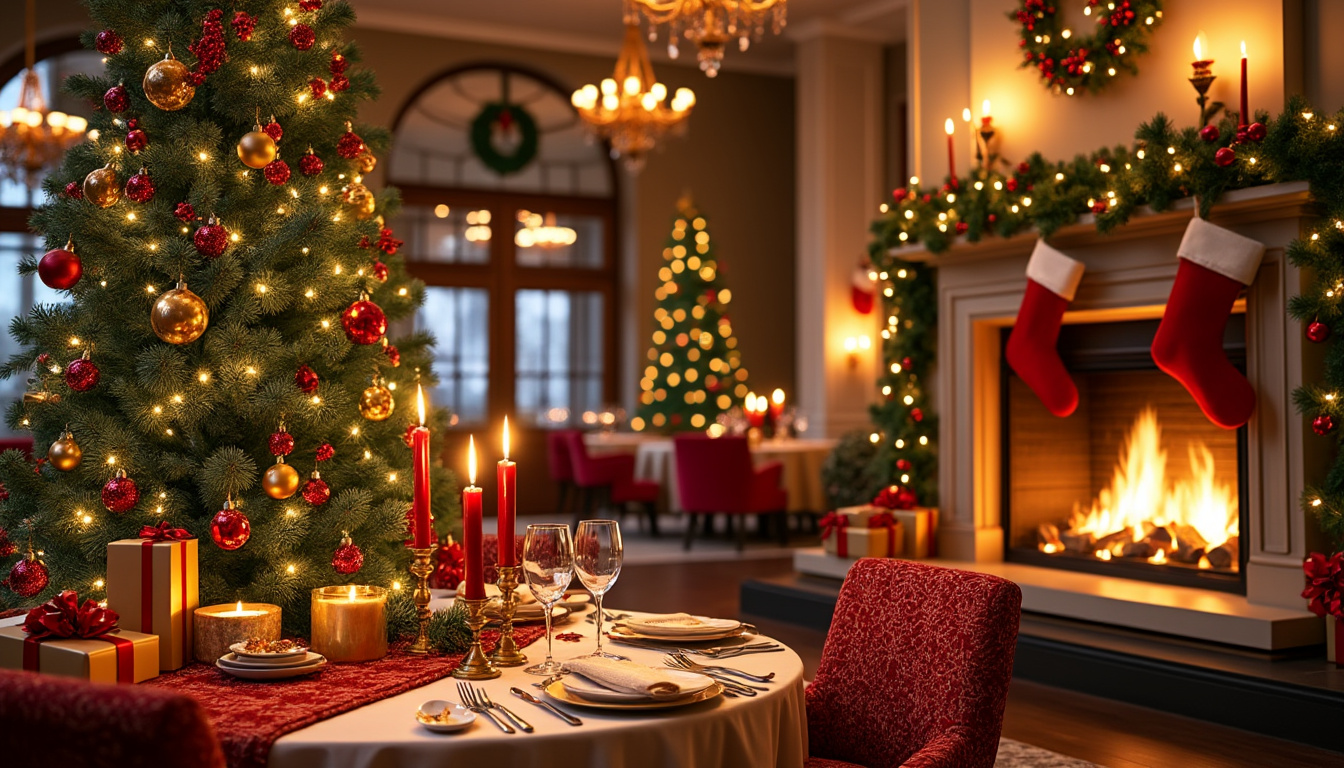 discover the essential christmas accessories that every hotel and restaurant needs to elevate their holiday decor. from elegant table settings to festive ornaments, explore our curated list to create a warm and inviting atmosphere this holiday season.