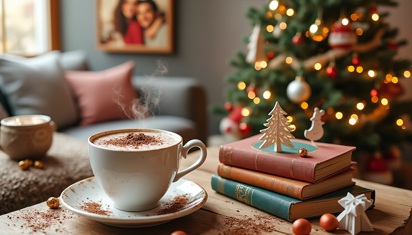 Décoration de Noël pour professionnel : habiller l'accueil avec des créations en papier