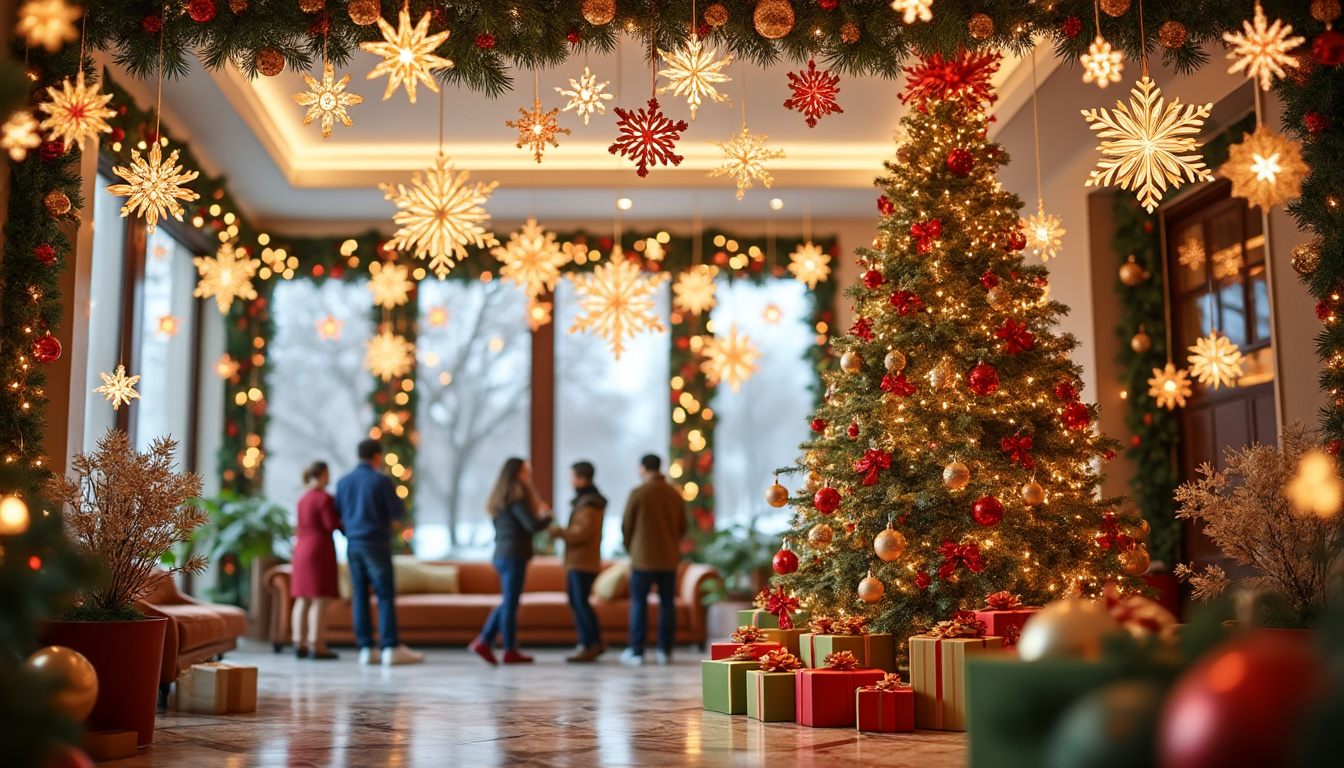 Décoration de Noël entreprise : organiser un atelier papier entre collègues