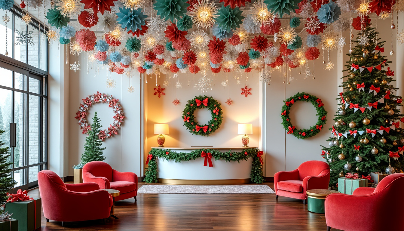 Magasin décoration Noël : le bon matériel pour les espaces communs de l'entreprise