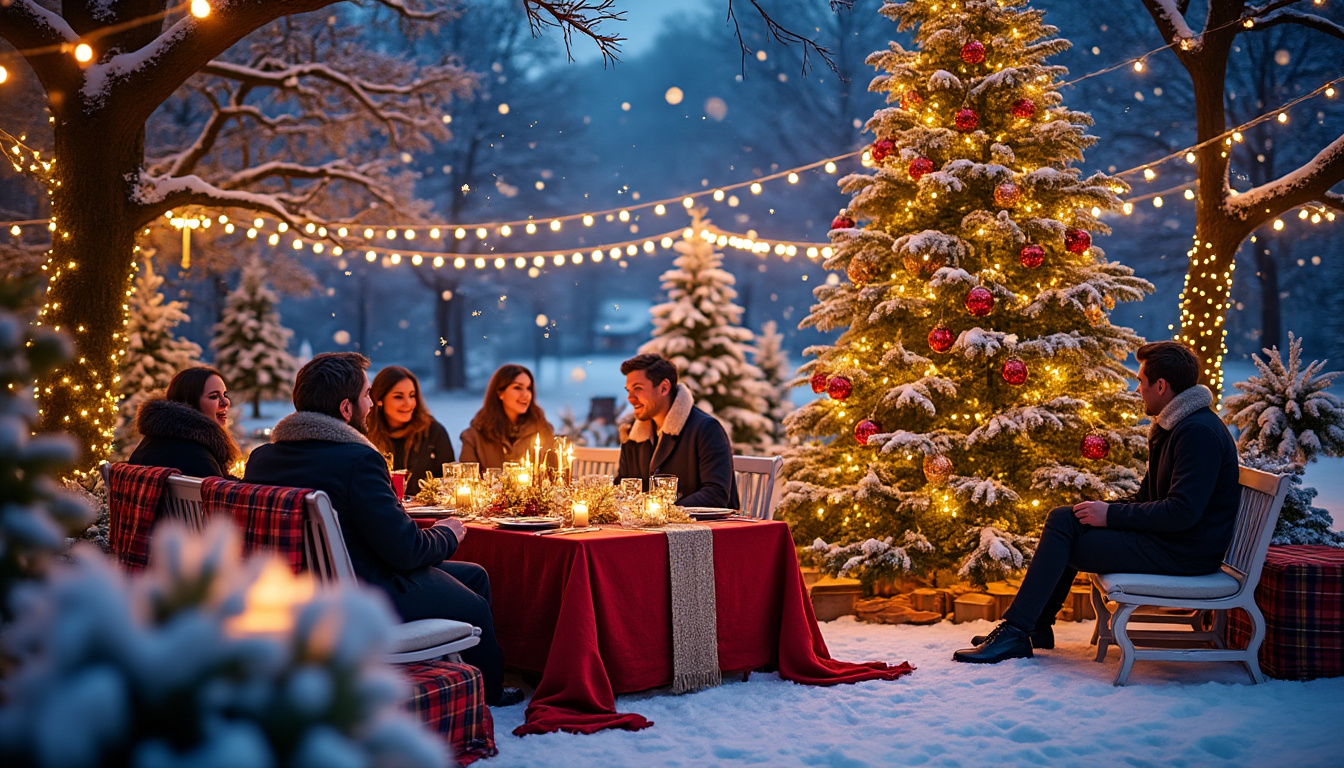 discover essential decor tips for planning an enchanting outdoor christmas event. from festive lighting to creative centerpieces, ensure your celebration sparkles with holiday spirit.